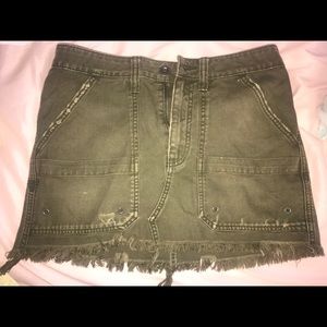 #freepeople #skirt #army